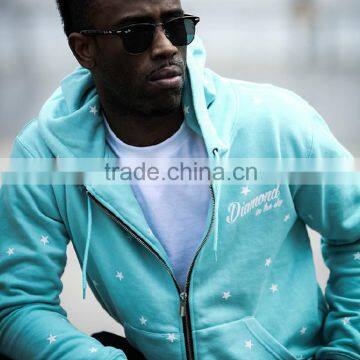 custom latest design mens full zip hoodie