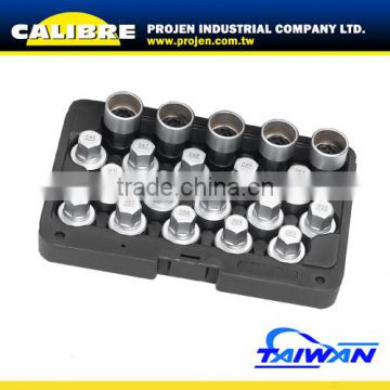 CALIBRE 20PC Wheel Lock Screw Removal Kit Wheel Lock nut Removal Tool