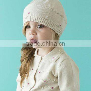 DB801-H dave bella 2014 autumn baby hat infant cap knitted fashion caps and hats