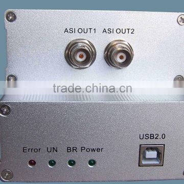 USB ASI Play Box(2 ASI out and USB2.0 interface)