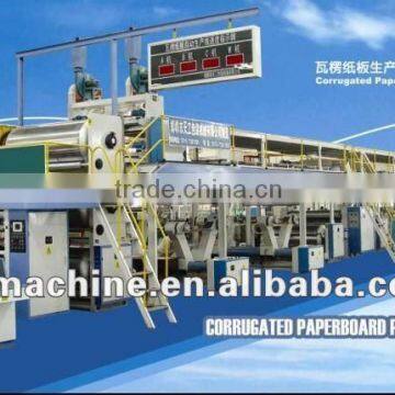 [RD-5-100-1800]Automatic high speed 5 ply corrugated cardboard production line