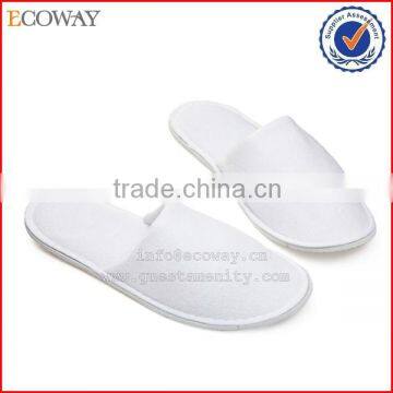 2014 newest customized disposable hotel terry cloth slippers