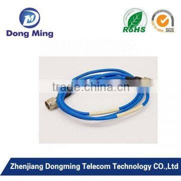 Cable assemblied N style male to male coaxial connector adapter