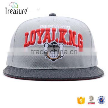 custom high quality sports snapback caps strap adjustable