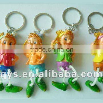 acrylic doll key chain hook