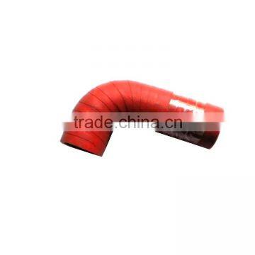 NKR55 Euro 2 Genuine Auto Air Cooler Inlet Hose Soft Red Short JMC QINGLING Pick up Truck Auto Spare Parts photo-4
