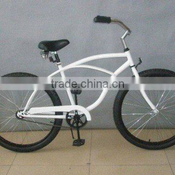 26 size steel beach cruiser bike