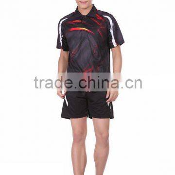 Table tennis jersey volleyball jersey custom badminton jersey