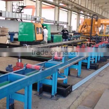 Easy to unload Pipe Conveying System for Band Saw Machine