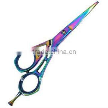 High Quality Rainbow Color Hair Cutting Scissor