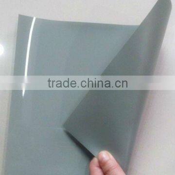 UV coating high gloss gray anti-scratch PVC foil