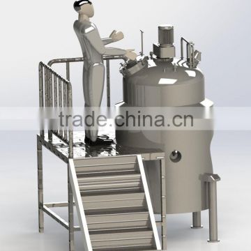 MT Cream Cosmetics Food Mixing Tank