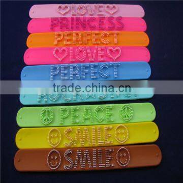 colorfull band silicone bracelet for diabetic