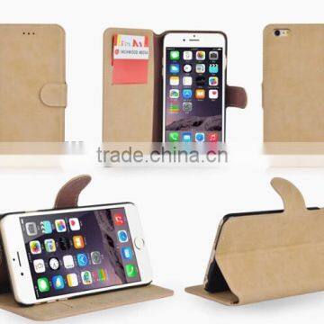 Factory Wholesale Retro Matt Polished Leather Case For iPhone 5/5s