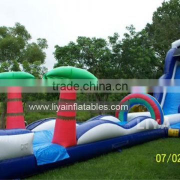 Wave commercial inflatable water slide sale for new season