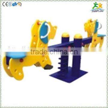 FS-04018 kids outdoor seesaw