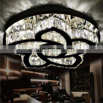 Flower Shaped 220V Crystal Ceiling Lamp Round Wholesale Ceiling Lamp photo-2