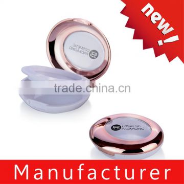 Wholesale rose gold makeup empty packaging with window