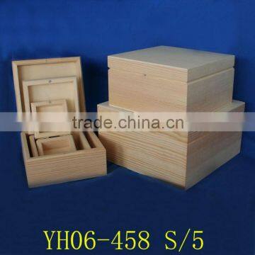 wooden box