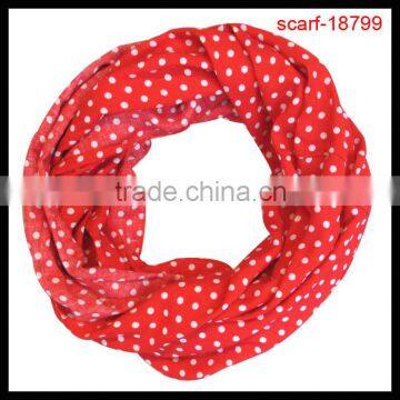 2013 new design red cotton scarf