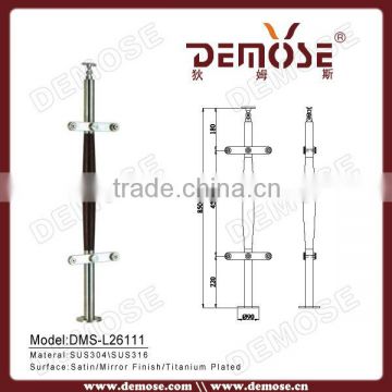 deck balusters for glass balustrade