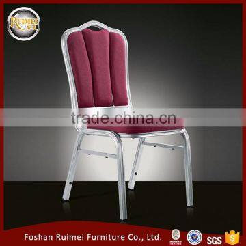 gold supplier aluminum metal cheap restaurant furniture chair