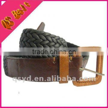 woman wax cotton rope knitted belt