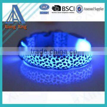 Various size customized LED luminous pet dog collar