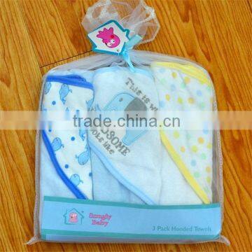 Colorful baby gift set newborn towel for bathroom