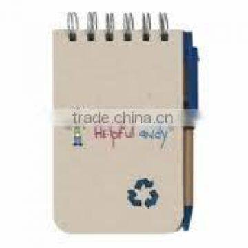 Eco-Rich Spiral Jotter & Pen