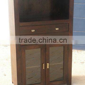 wooden tv unit