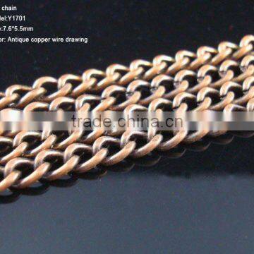 Garment Chain,Metal Antique Copper Color