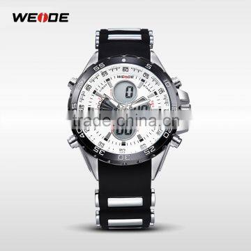 WEIDE New Waterproof Military Watch fashion watch company Rubber Bracet Diver Waterproof LCD silicone watch manufacture