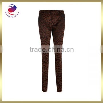 Leopard casual pants