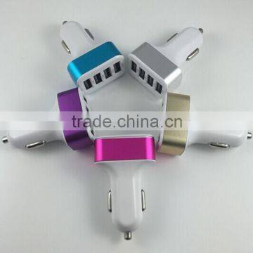 Shenzhen Factory New Design Wholesale 4 Port USB Car Charger photo-5