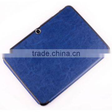 Samsung China new arrival flip leather case for tab 3 10.1 tablet accessories