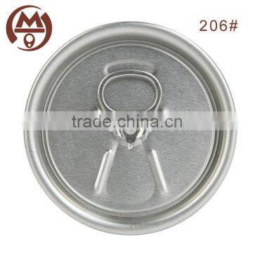57mm 206# partial pouring aluminum beverage drink can cover