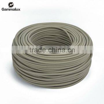 Round Light Gray Copper Stranded Wire Braid Copper Wire