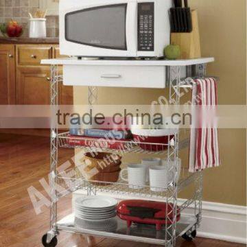 Kitchen Carts Modern Rolling Serving Cart Top Kitchen Cart Kitchen Serving Trolley photo-5