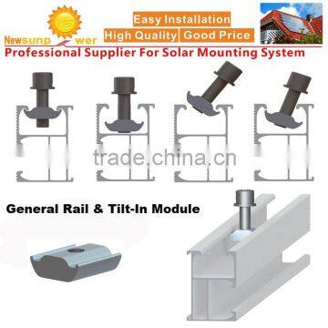 Manufacturer for Solar Panel Mounting Aluminum Rack