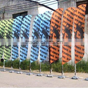 Single or Double side Printing outdoor advertising Flag Banner