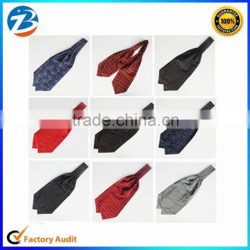 High Quality British Style Multi Colors Mens Ascot Ties