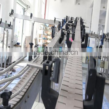 Beverage manufacture plastic chain conveyor production line