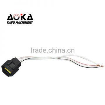 Excavator parts sk-8 excavator sensor plug with 3 wires kit