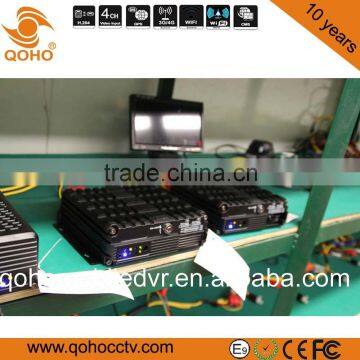 TWO 128GB Each SD Car Mobile DVR GPS / 3G / 4G / WIFI 4-Channel for Vehicles photo-6