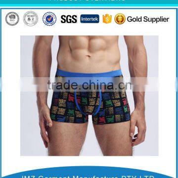 custom high quality boxer shorts sexy mens underwear China appeal factory