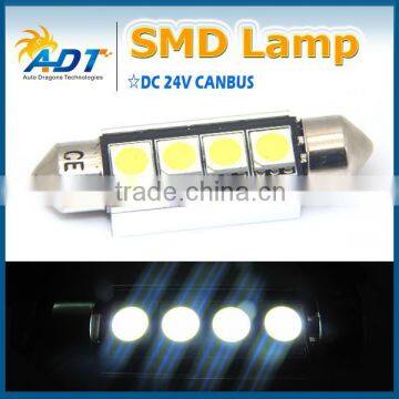 Car Dome Light 42mm 5050 4-SMD LED Canbus Bulb Interior Festoon LED Lamp