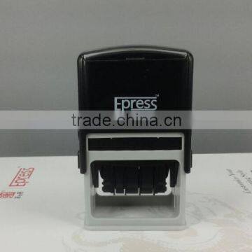 Epress Rectangle 50x30mm Custom Rubber Auto Date Self inking Stamp