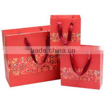China Ethnic Red Paper Gift Bag photo-2