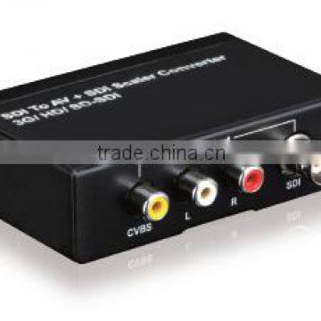 Hot Sell 3G/SD/HD-SDI to AV video output and SDI display Scaler